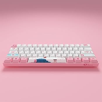 Amazon.com: Akko World Tour Tokyo 3061S 60% Pink Wired